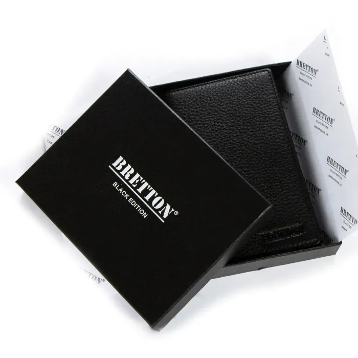 Гаманець BE Чоловіча шкіра BRETTON 168-82 black