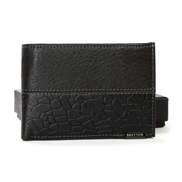 Гаманець BE Чоловіча шкіра BRETTON 168-L24B black