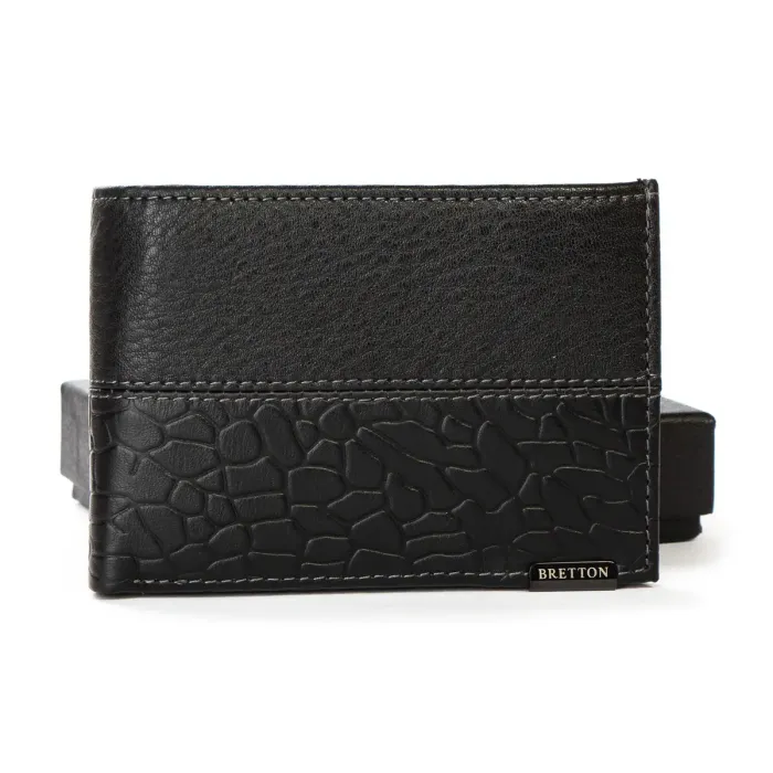 Гаманець BE Чоловіча шкіра BRETTON 168-L24B black