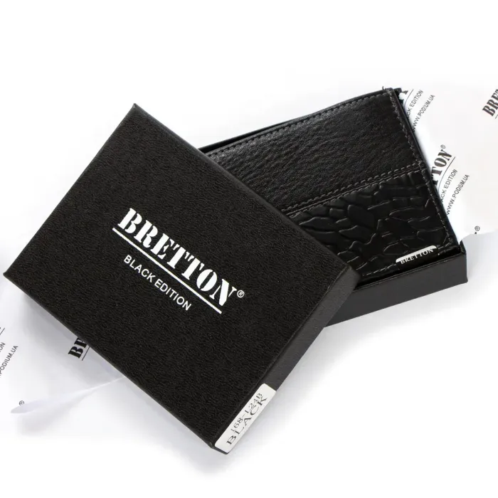 Гаманець BE Чоловіча шкіра BRETTON 168-L24B black