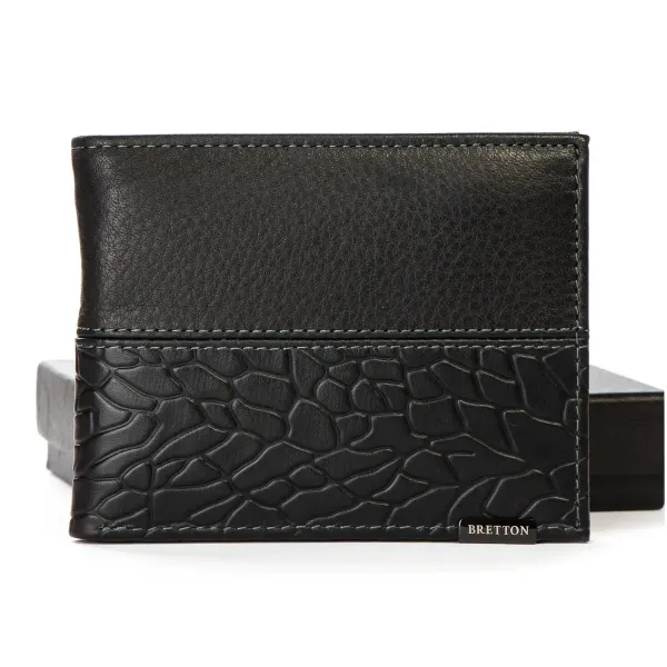 Гаманець BE Чоловіча шкіра BRETTON 208-L1 black