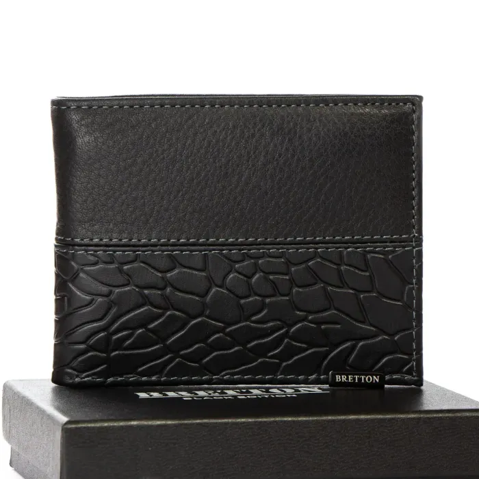 Гаманець BE Чоловіча шкіра BRETTON 208-L1 black