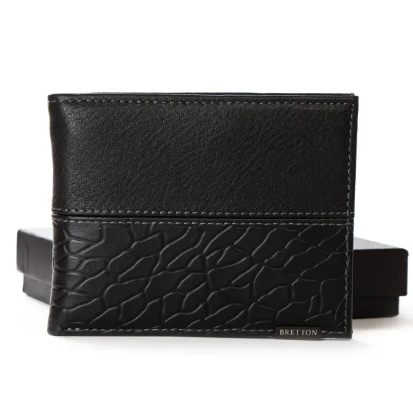 Гаманець BE Чоловіча шкіра BRETTON 208G-L1 black