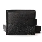 Гаманець BE Чоловіча шкіра BRETTON 408L black