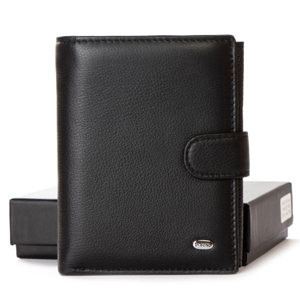 Кошелек Classic Мужской кожа DR. BOND M24 black