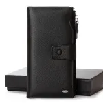 Кошелек Classic Мужской кожа DR. BOND MB-2 black