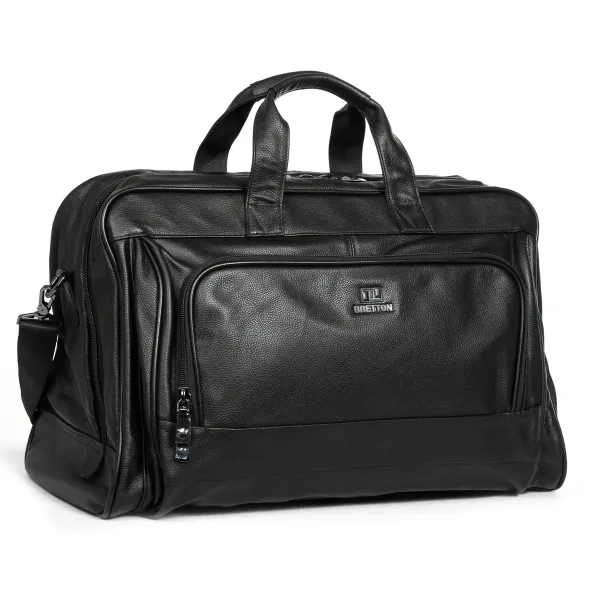 Сумка Чоловіча Шкіра дорожня BRETTON 7830-1 black
