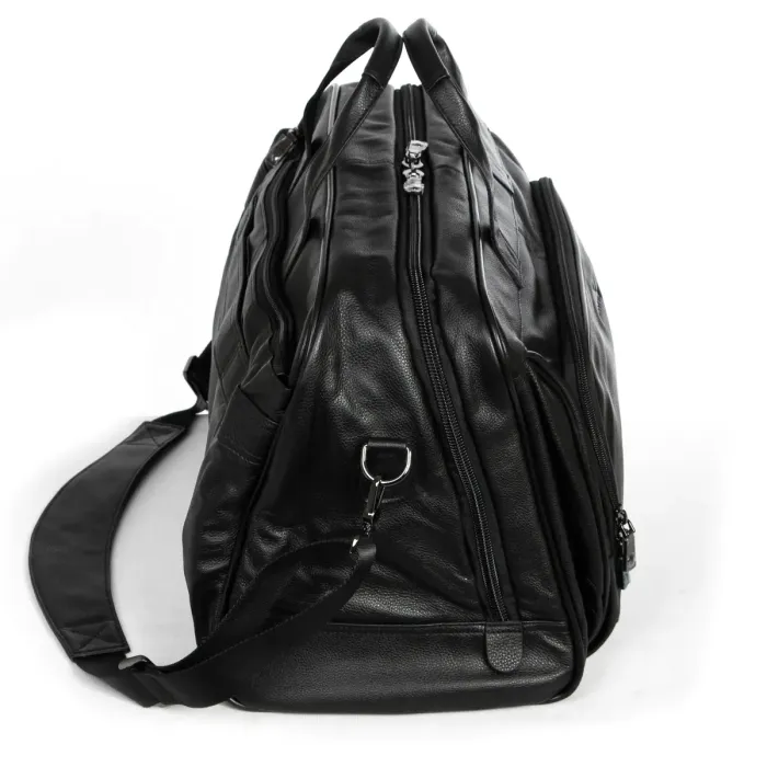 Сумка Чоловіча Шкіра дорожня BRETTON 7830-1 black