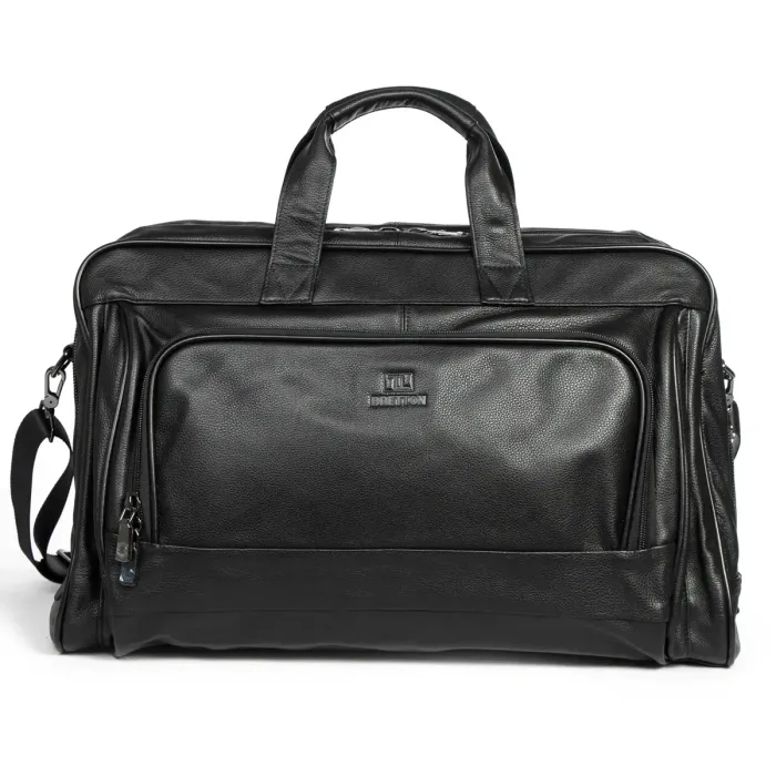 Сумка Чоловіча Шкіра дорожня BRETTON 7830-1 black
