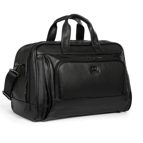 Сумка Чоловіча Шкіра дорожня BRETTON 7830-2 black