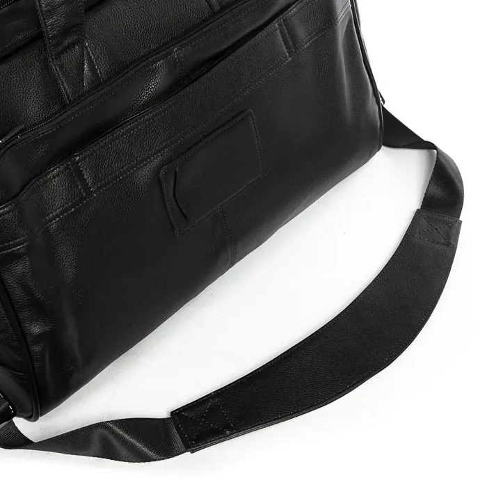 Сумка Чоловіча Шкіра дорожня BRETTON 7830-2 black