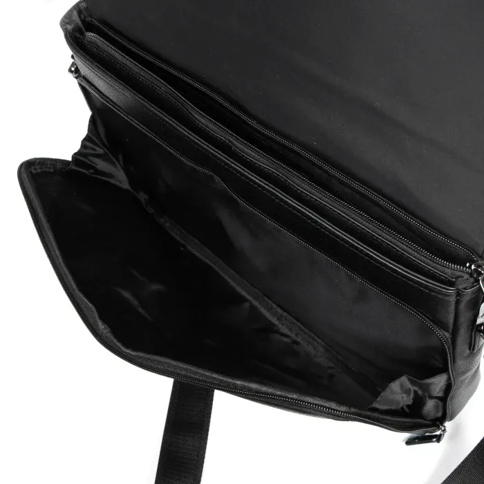 Сумка Мужская Портфель кожа BRETTON 3710-7 black