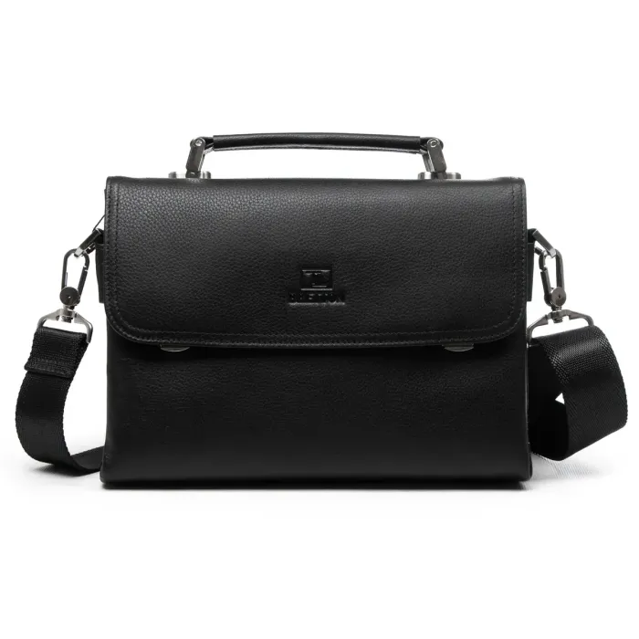 Сумка Чоловіча Барсетка шкіра BRETTON 9012-18 black