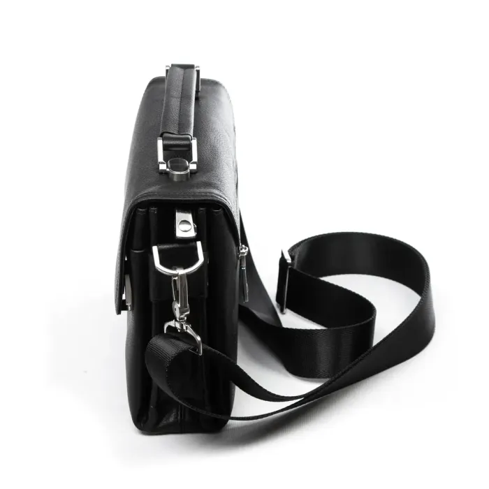 Сумка Чоловіча Барсетка шкіра BRETTON 9012-18 black