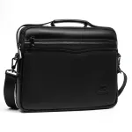Сумка Чоловіча шкіра портфель BRETTON 3707-8 black