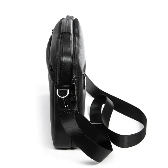 Сумка Чоловіча шкіра портфель BRETTON 3707-8 black