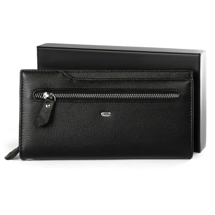 Кошелек Classic Женский кожа DR. BOND WMB-2M black