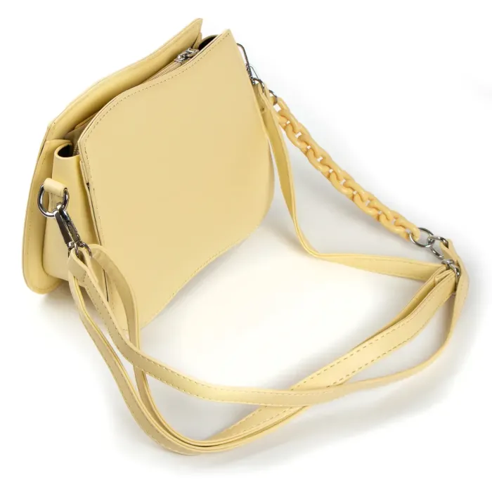 Сумка Жіноча Класична штучна-шкіра FASHION 22 F026 yellow