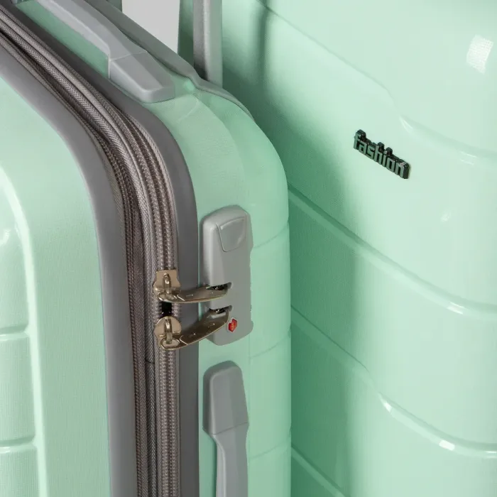 Дорожня Валіза 2/1 ABS-пластик FASHION PP1-PLUS-1 green