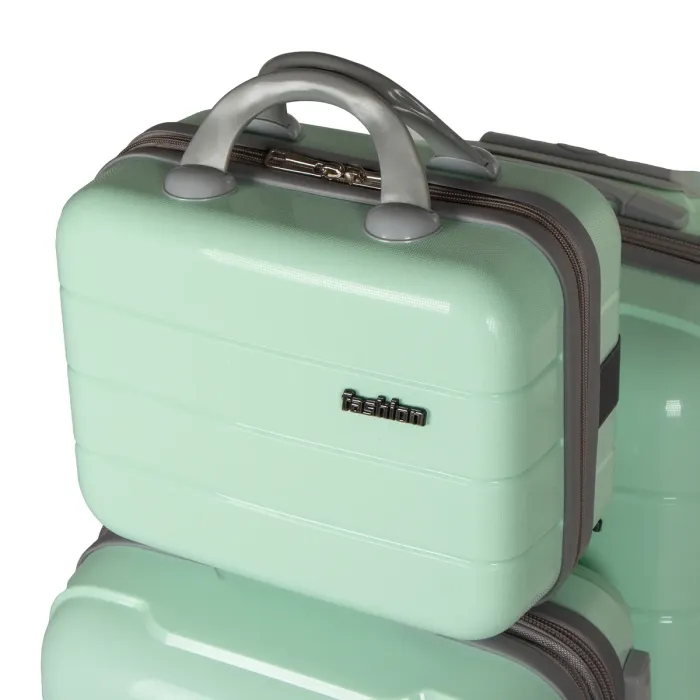 Дорожня Валіза 2/1 ABS-пластик FASHION PP1-PLUS-1 green