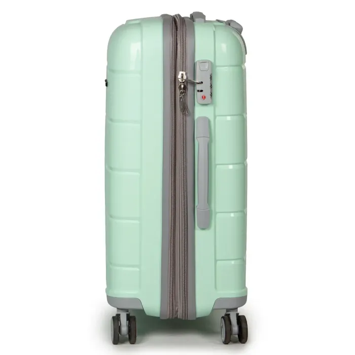 Дорожня Валіза 2/1 ABS-пластик FASHION PP1-PLUS-1 green