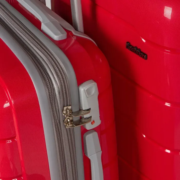 Дорожная Чемодан 2/1 ABS-пластик FASHION PP1-PLUS-1 red