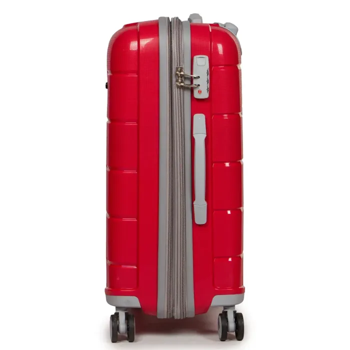 Дорожная Чемодан 2/1 ABS-пластик FASHION PP1-PLUS-1 red