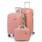 Дорожня Валіза 2/1 ABS-пластик FASHION PP1-PLUS-1 rose-gold