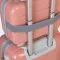 Дорожная Чемодан 2/1 ABS-пластик FASHION PP1-PLUS-1 rose-gold