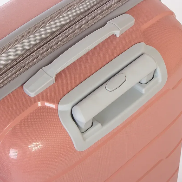 Дорожная Чемодан 2/1 ABS-пластик FASHION PP1-PLUS-1 rose-gold