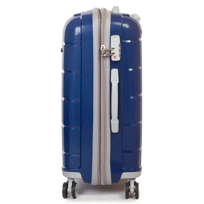 Дорожня Валіза 2/1 ABS-пластик FASHION PP1-PLUS-1 dark-blue