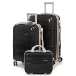 Дорожня Валіза 2/1 ABS-пластик FASHION PP1-PLUS-1 black