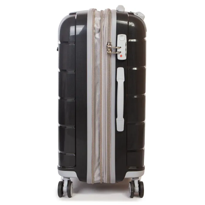 Дорожня Валіза 2/1 ABS-пластик FASHION PP1-PLUS-1 black