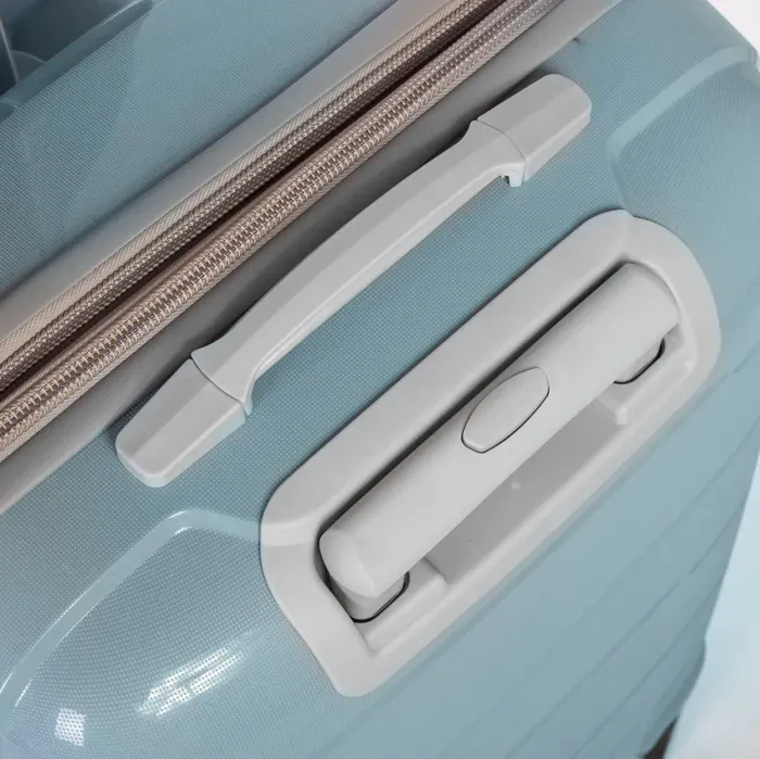 Дорожная Чемодан 2/1 ABS-пластик FASHION PP1-PLUS-1 silver-grey