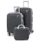 Дорожня Валіза 2/1 ABS-пластик FASHION PP1-PLUS-1 dark-grey