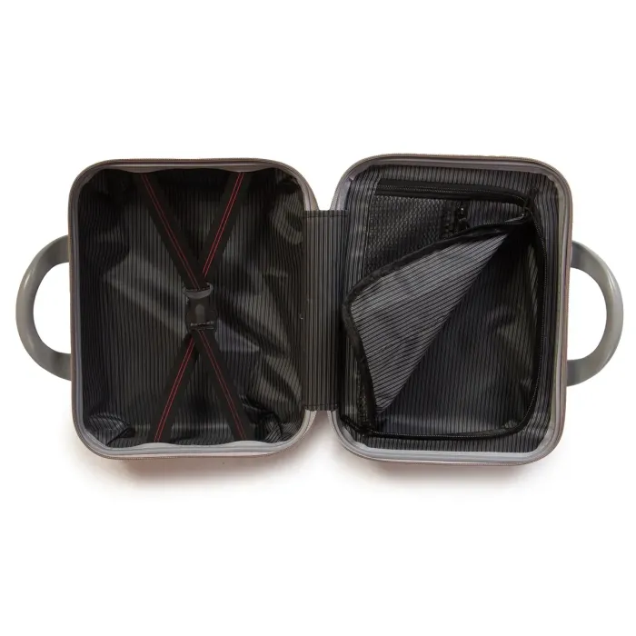 Дорожня Валіза 2/1 ABS-пластик FASHION PP1-PLUS-1 dark-grey