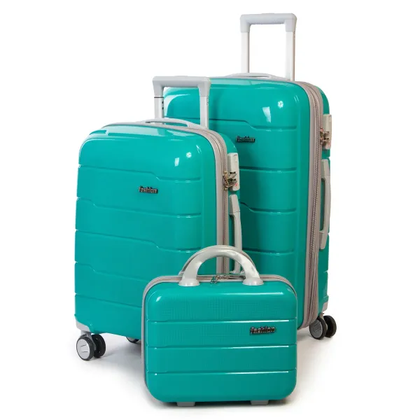 Дорожня Валіза 2/1 ABS-пластик FASHION PP1-PLUS-1 dark-green