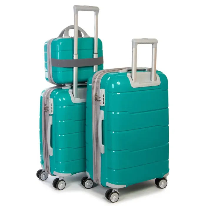 Дорожня Валіза 2/1 ABS-пластик FASHION PP1-PLUS-1 dark-green