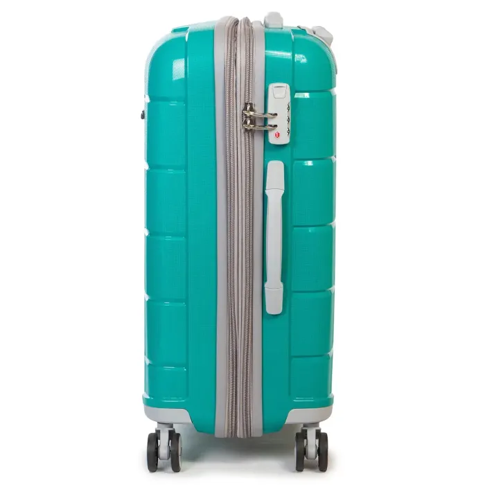 Дорожня Валіза 2/1 ABS-пластик FASHION PP1-PLUS-1 dark-green