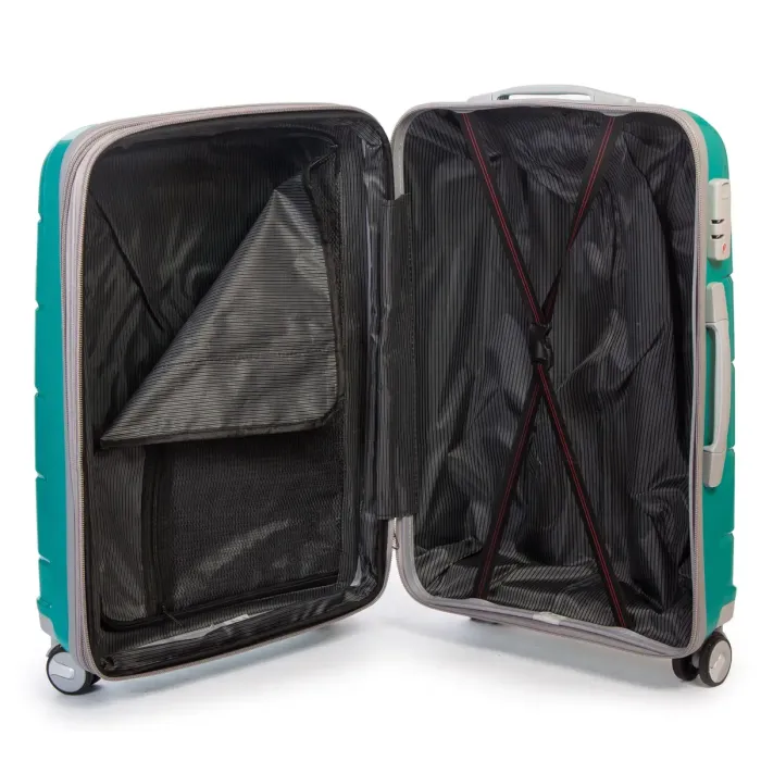 Дорожня Валіза 2/1 ABS-пластик FASHION PP1-PLUS-1 dark-green