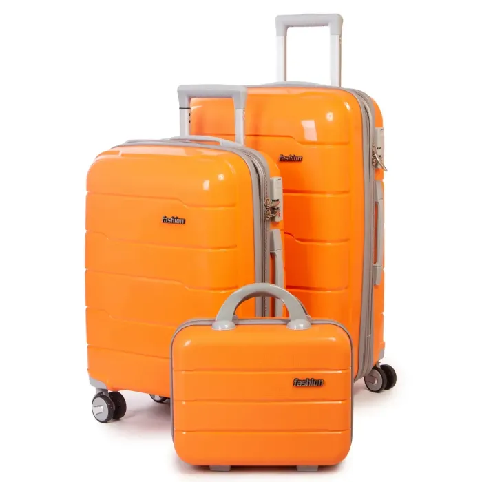 Дорожная Чемодан 2/1 ABS-пластик FASHION PP1-PLUS-1 orange