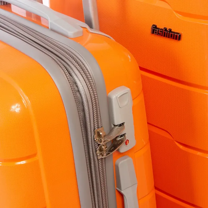 Дорожная Чемодан 2/1 ABS-пластик FASHION PP1-PLUS-1 orange