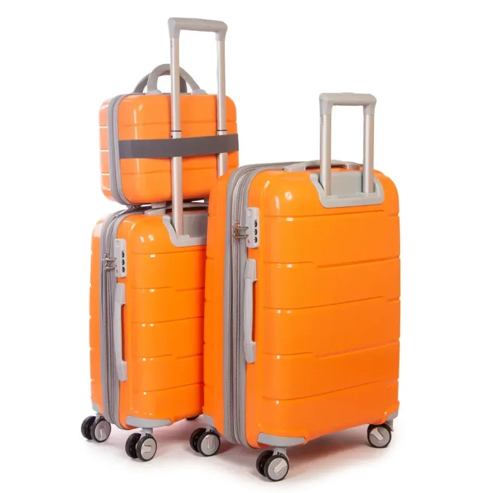 Дорожная Чемодан 2/1 ABS-пластик FASHION PP1-PLUS-1 orange
