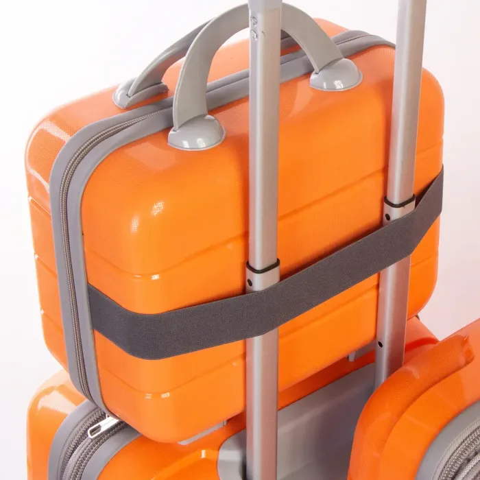 Дорожная Чемодан 2/1 ABS-пластик FASHION PP1-PLUS-1 orange