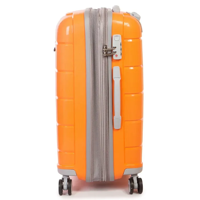 Дорожная Чемодан 2/1 ABS-пластик FASHION PP1-PLUS-1 orange