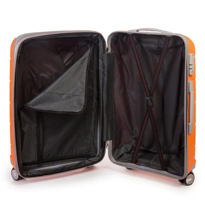 Дорожная Чемодан 2/1 ABS-пластик FASHION PP1-PLUS-1 orange