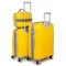 Дорожная Чемодан 2/1 ABS-пластик FASHION PP1-PLUS-1 yellow
