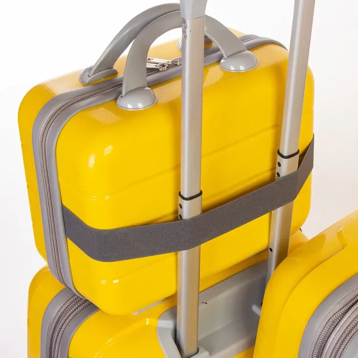 Дорожная Чемодан 2/1 ABS-пластик FASHION PP1-PLUS-1 yellow