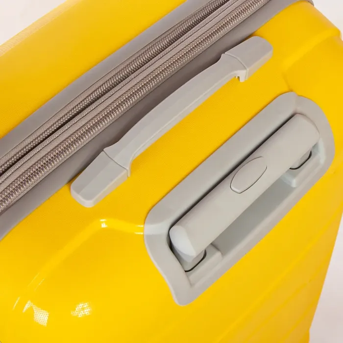 Дорожная Чемодан 2/1 ABS-пластик FASHION PP1-PLUS-1 yellow