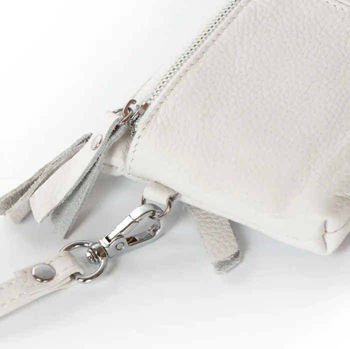 Косметичка шкіра A-00276 white